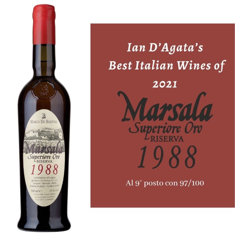 Marsala Sup.Oro Riserva 1988 fra i Best Italian Wines of 2021 by Ian D